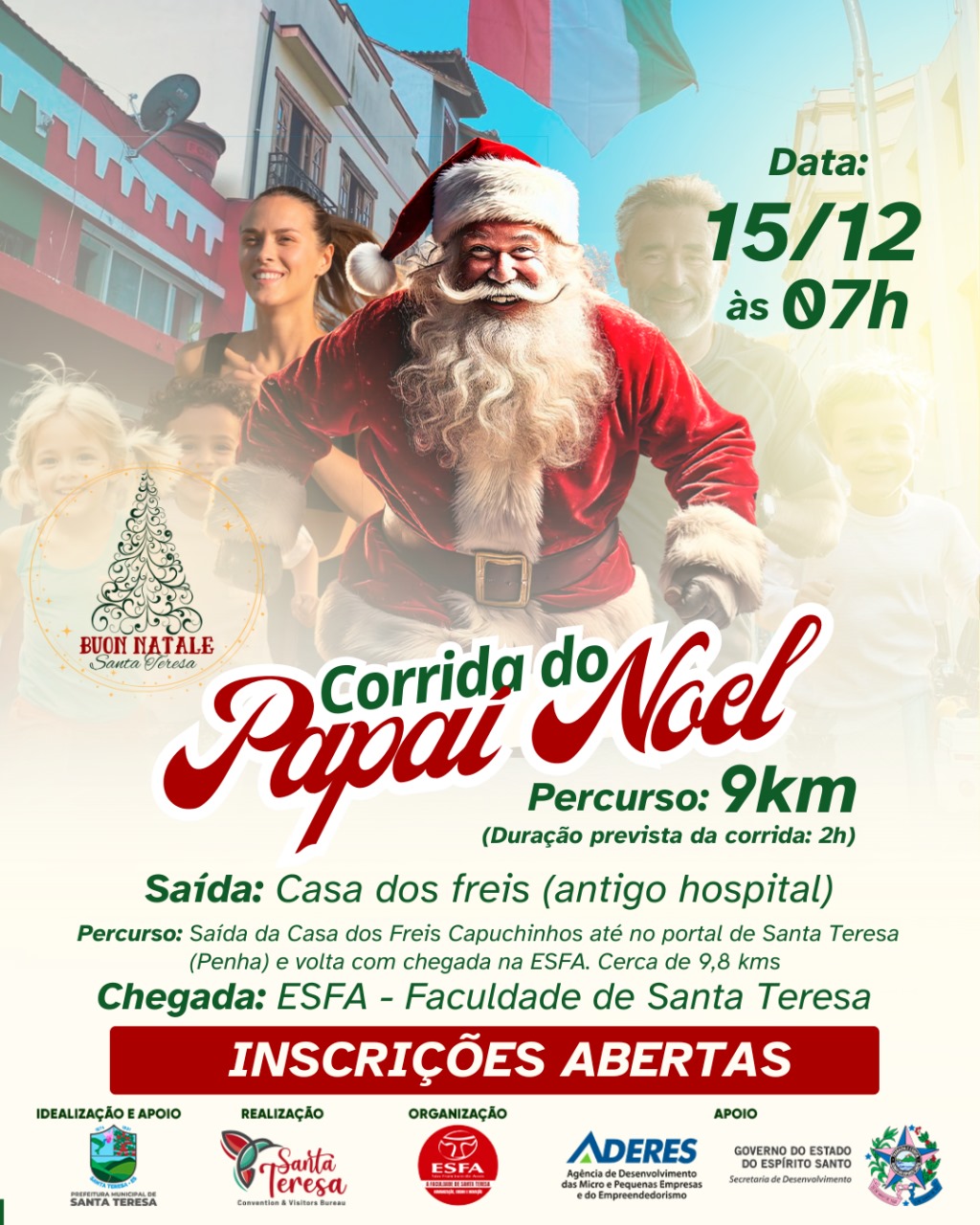Corrida papai noel