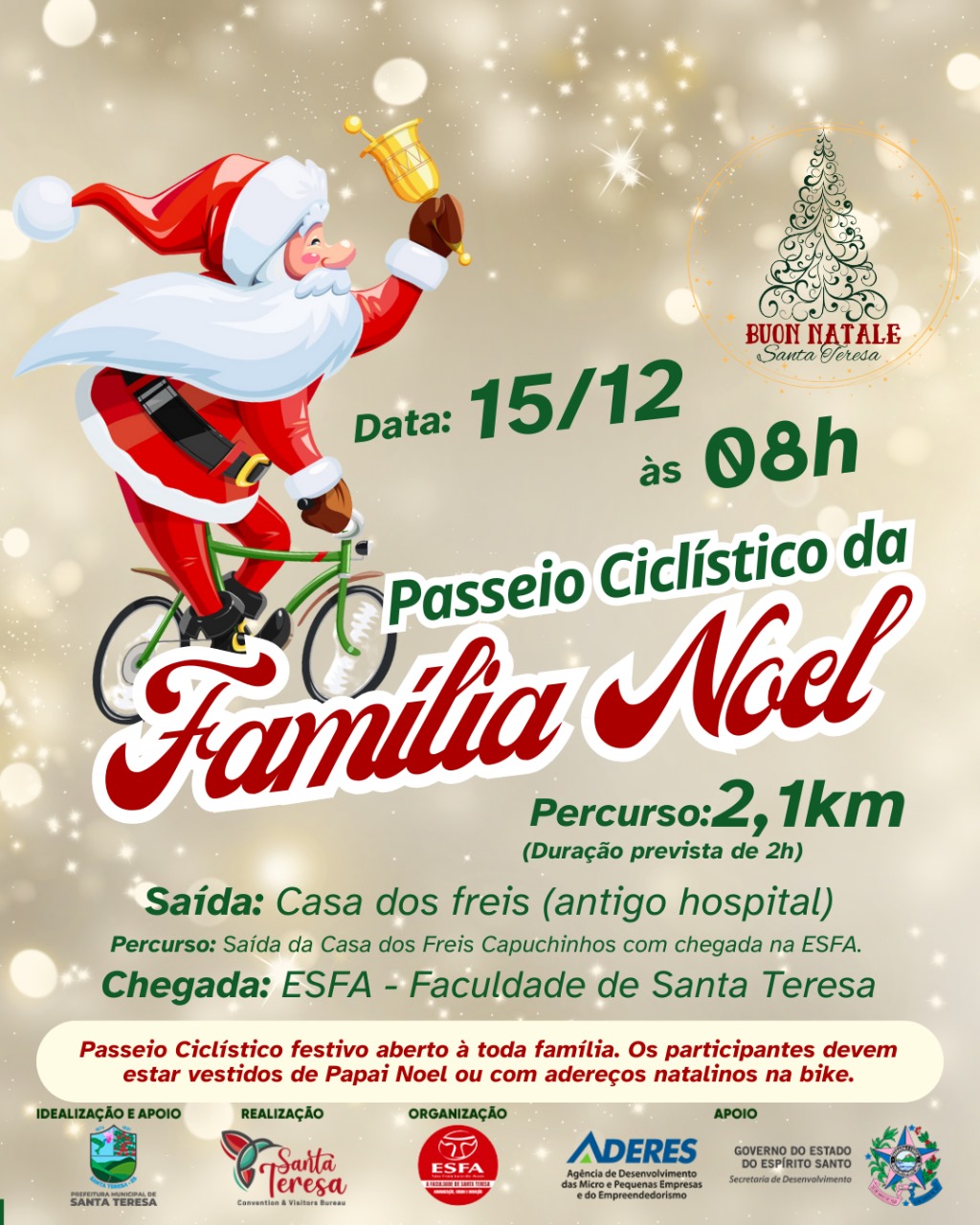 Passeio ciclístico