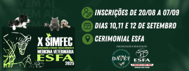 SIMFEC – ESFA promove Simpósio Nacional de Formação e Educação Continuada em Medicina Veterinária