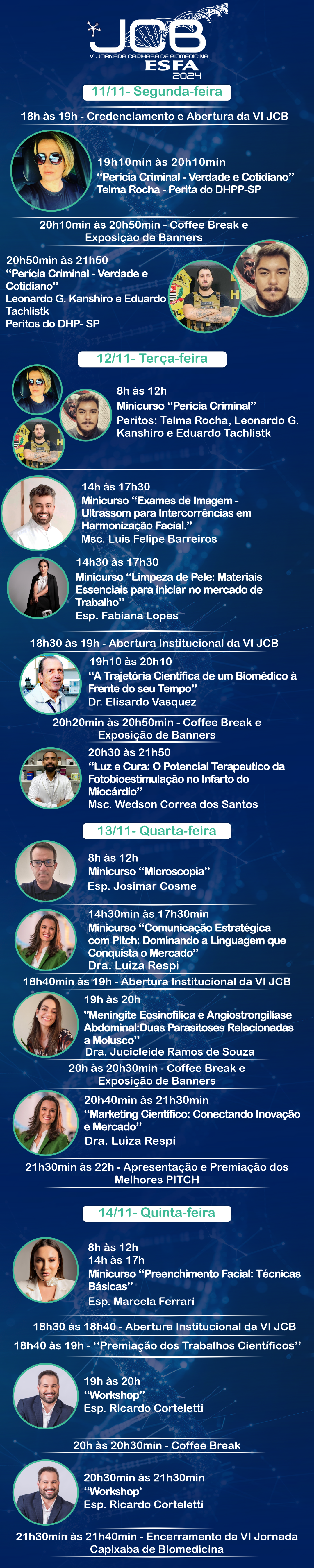 Programação JCB