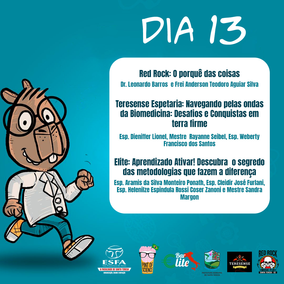 Programação dia 13