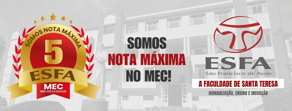 ESFA nota 5 no MEC
